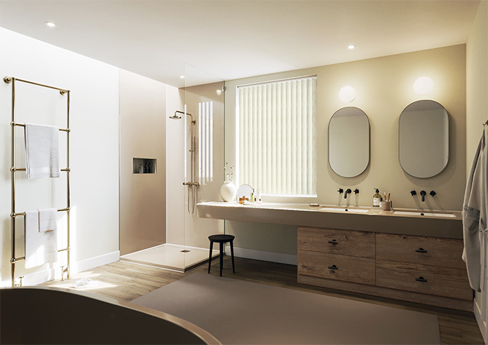 Marino (Blackout), Cream - Vertical Blind - Image 6